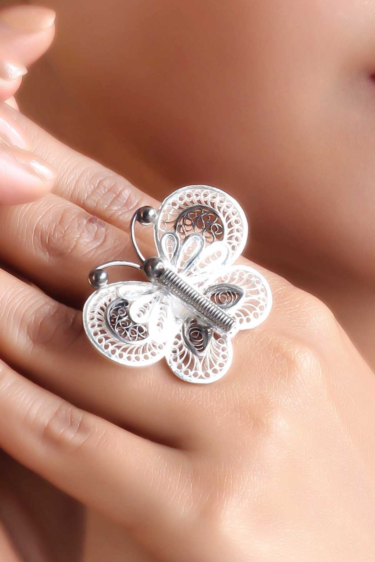 Buy Butterfly Cocktail Ring Online